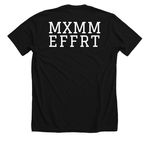 MUSTANG FOOTBALL, a Solid Black Blend Premium Unisex Tee (back-view)