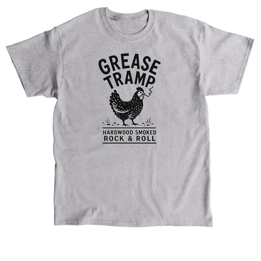 GREASE TRAMP, a Sport Grey Classic Unisex Tee