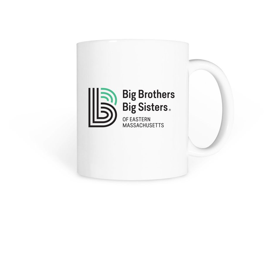 Big Brothers Big Sisters Mug, a White Coffee Mug