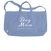 Dog Mom Tote, a Elemental Blue Reclaimist G2G Tote Bag (back-view)