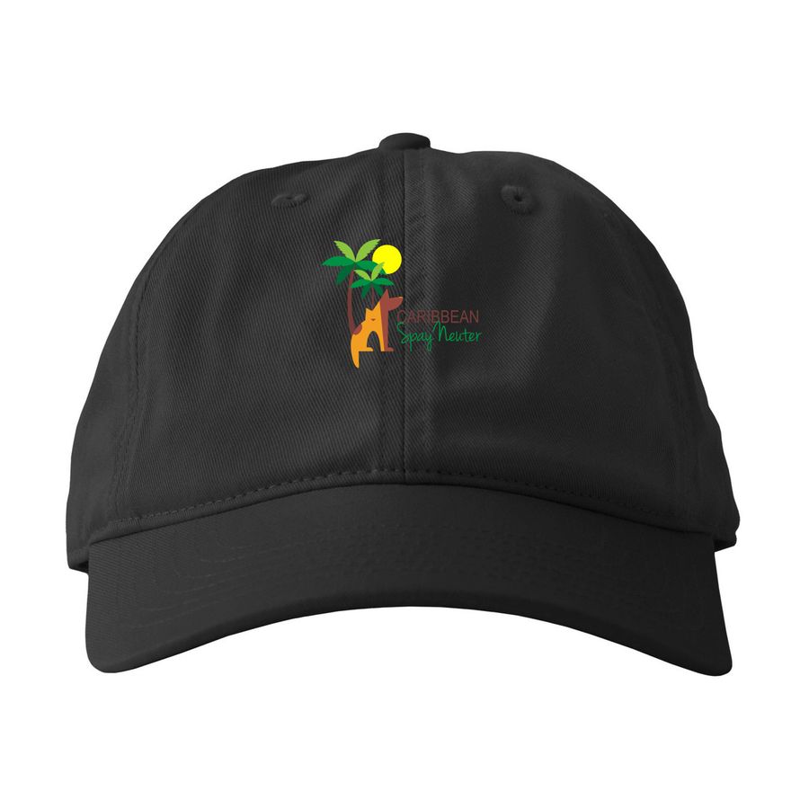 Caribbean Spay Neuter&nbsp;, a Black Printed Eco Baseball Cap