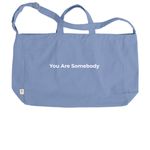 Tote Bag, a Elemental Blue Reclaimist G2G Tote Bag (back-view)