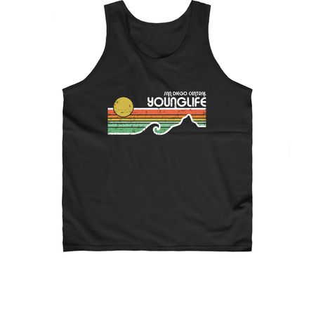 Young Life San Diego Central, a Black Classic Unisex Tank Top