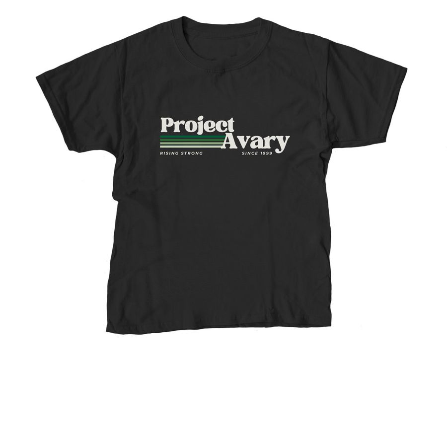 The Avary Retro - Youth, a Black Youth Unisex Tee