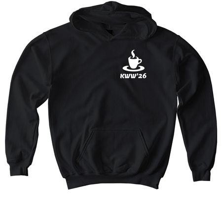 KWW ?26&nbsp;, a Black Softstyle Youth Pullover Hoodie
