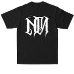Cinco Siete Cinco NM, a Black Max Heavyweight Tee (back-view)