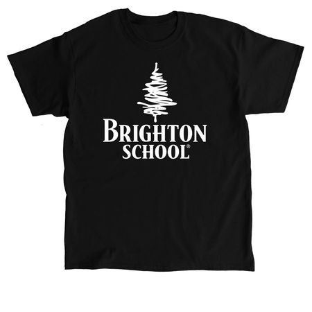 Brighton Logo Shirts- (Neutral), a Black Classic Unisex Tee