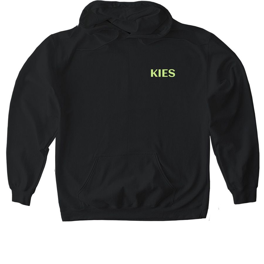 KIES Sunset Shirts, a Black Gildan Softstyle Pullover Hoodie