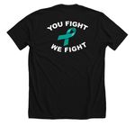 ECM Squad Shirts, a Solid Black Blend Premium Unisex Tee (back-view)