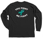 ECM Squad Shirts, a Black Classic Long Sleeve Tee (back-view)
