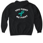 ECM Squad Shirts, a Black Gildan Softstyle Pullover Hoodie (back-view)