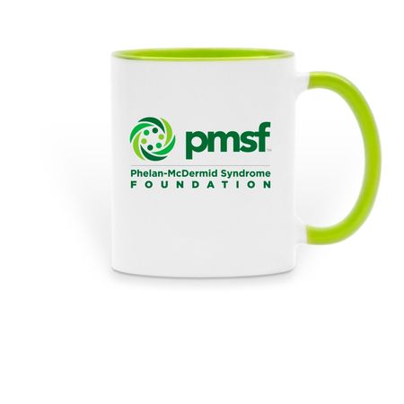 PMSF Ceramic Mugs, a Green Two-Tone Ceramic Mug