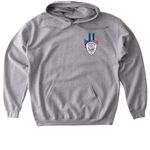 9/11 25th Anniversary, a Sport Grey Gildan Softstyle Pullover Hoodie (back-view)
