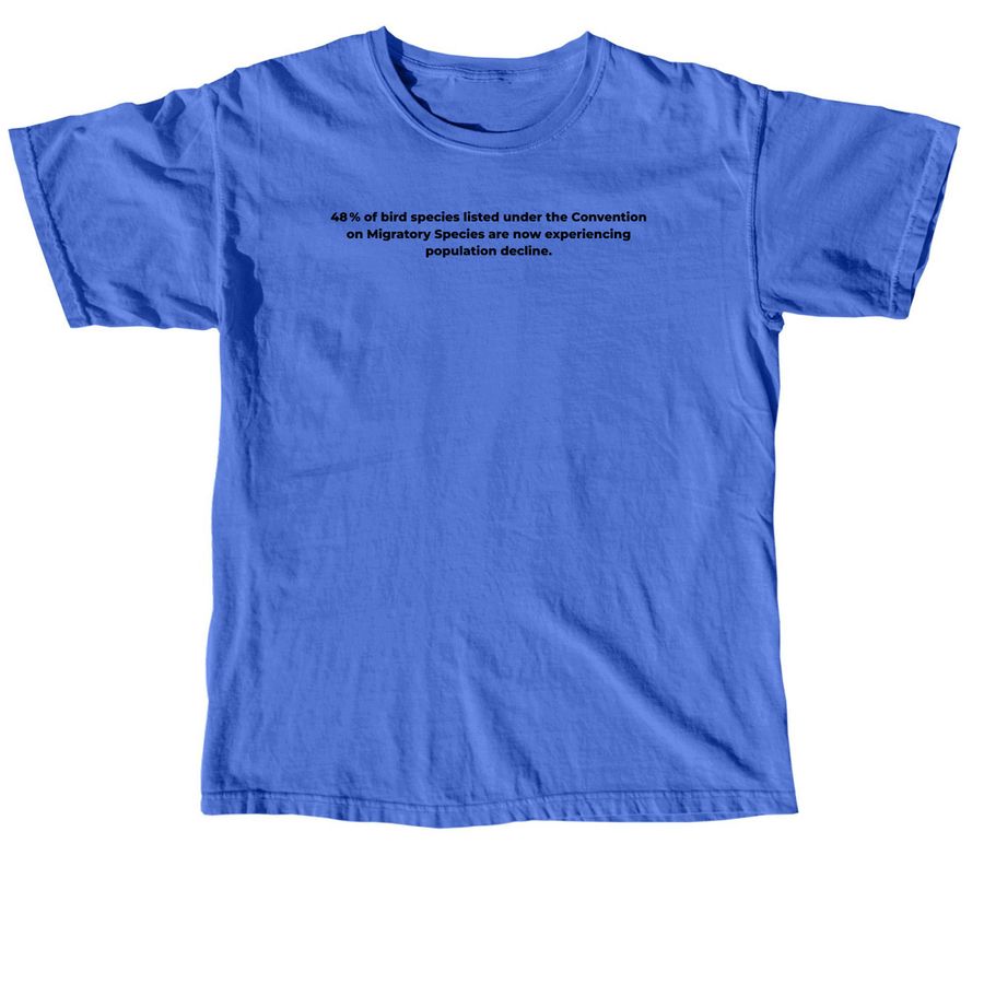 Protect the Flyway, a Flo Blue Comfort Colors Unisex Tee
