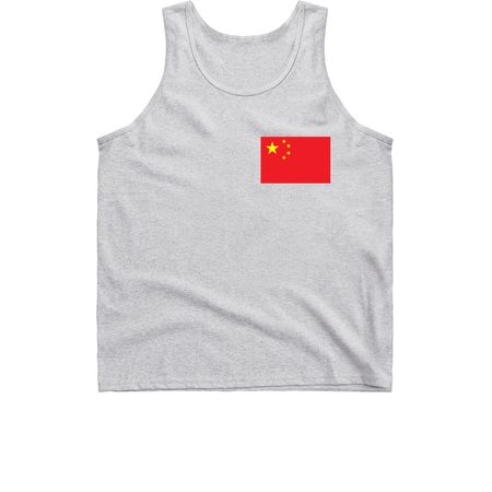 China ?? Shirt, a Sport Grey Classic Unisex Tank Top