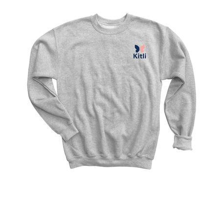 Kitli Kids, a Sport Grey Youth Crewneck Sweatshirt