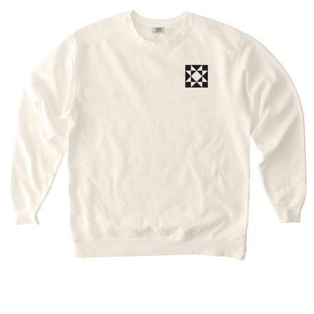 Minnesota Quilt Front & Back Sweatshirt, a Ivory Comfort Colors Crewneck Sweatshirt