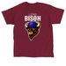 Bison shirt 3, a Cardinal Red Classic Unisex Tee
