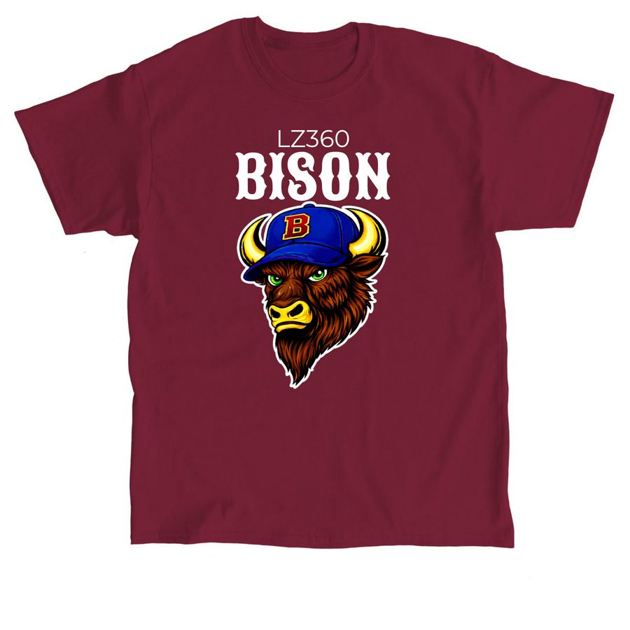 Bison shirt 3, a Cardinal Red Classic Unisex Tee