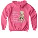 Skye Youth Tees & Sweatshirts, a Pink Lemonade Softstyle Youth Pullover Hoodie (back-view)