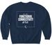 In My Functional Connectivity Era Apparel, a Navy Softstyle Crewneck Sweatshirt