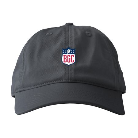 Bad Gurlz Club Merch - Hats, a Charcoal Printed Eco Baseball Cap
