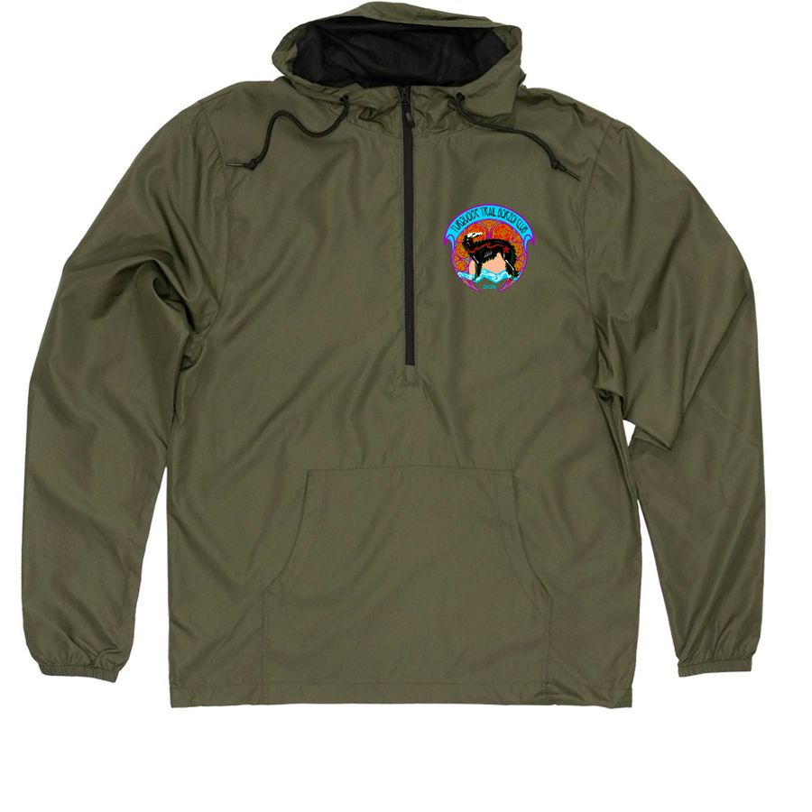 Dia De Los Muertos 2026 Collectible Jackets, a Army Quarter-Zip Windbreaker