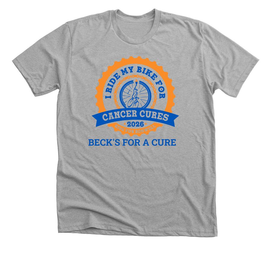 Fight for a cure, a Athletic Heather Premium Unisex Tee