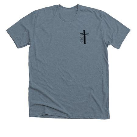 CYC Camp Shirts, a Heather Blue Storm Premium Unisex Tee