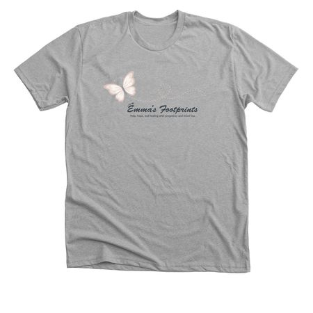Our Story Includes Heaven, a Athletic Heather Premium Unisex Tee