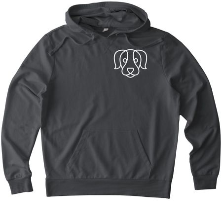 Lucado Love&nbsp;, a Terrain Grey Allmade Organic French Terry Pullover Hoodie