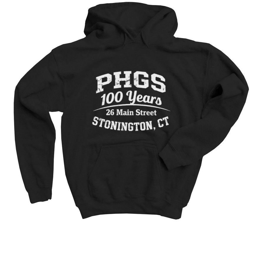 PHGS 100 years Youth Pullover/Crewneck, a Black Youth Pullover Hoodie
