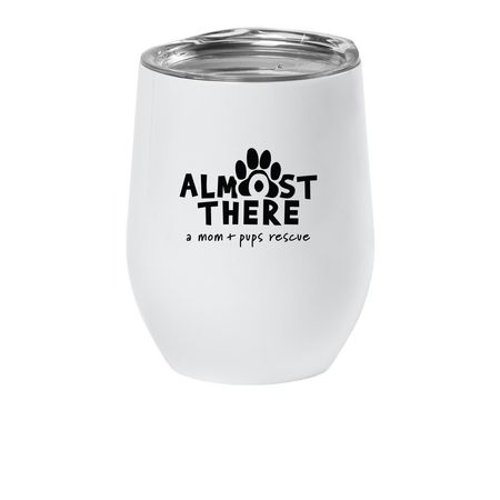ATR Insulated Wine Tumbler, a White Insulated Wine Cup