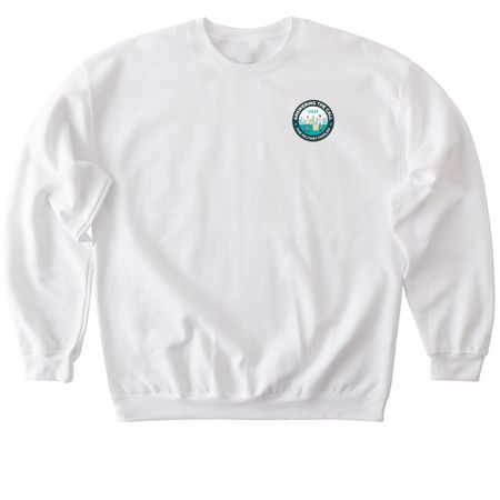 MOAA Charitee 2025 - Answering the Call, a White Softstyle Crewneck Sweatshirt