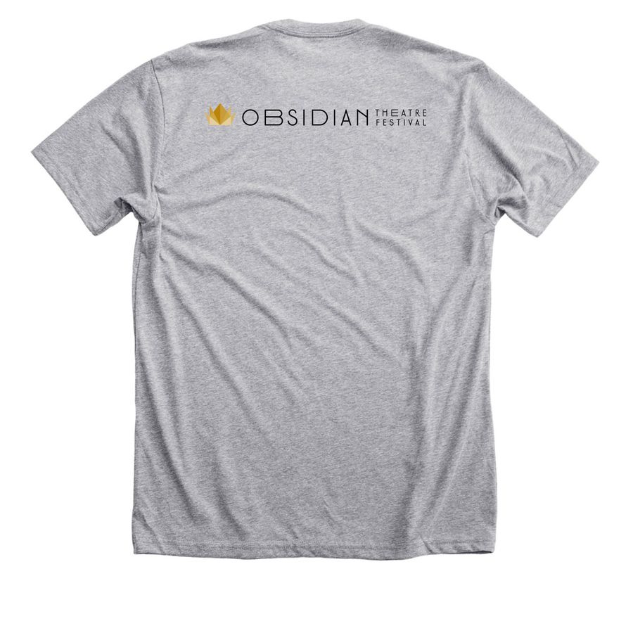 OTF Hoodie, a Athletic Heather Premium Unisex Tee (back-view)