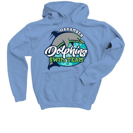 OakAmber Shirts, a Carolina Blue Youth Pullover Hoodie
