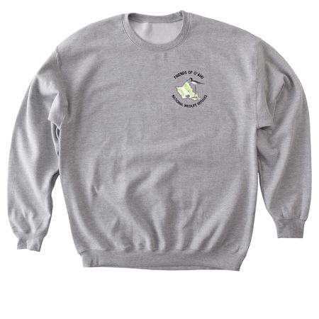 FONWR Colorful Logo, a Sport Grey Softstyle Crewneck Sweatshirt