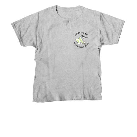 FONWR Colorful Logo, a Sport Grey Youth Unisex Tee