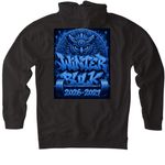 WINTER BULK 2026-2027, a Black Heavyweight Pullover Hoodie (back-view)