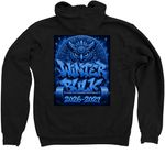 WINTER BULK 2026-2027, a Black Zip Up Hoodie (back-view)