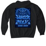 WINTER BULK 2026-2027, a Black Gildan Softstyle Pullover Hoodie (back-view)