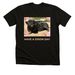 Frog Song Farm Sanctuary, a Black Heather Premium Unisex Tee
