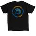 SJSU Community Logo, a Black Classic Unisex Tee (back-view)