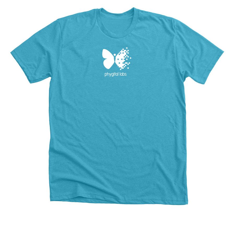 Learning Partner Tees, a Heather Aqua Premium Unisex Tee