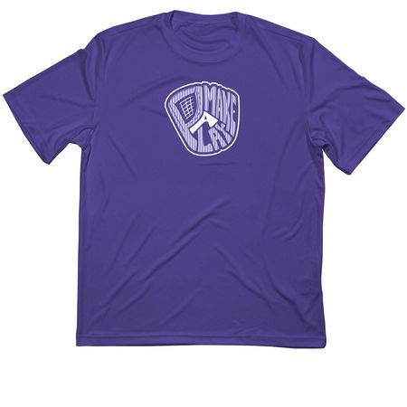 Make A Play - Lavender Style, a Purple Classic Performance Tee