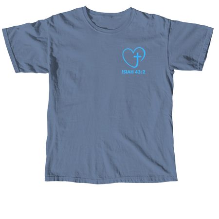 Ireland Mission Trip, a Blue Jean Comfort Colors Unisex Tee