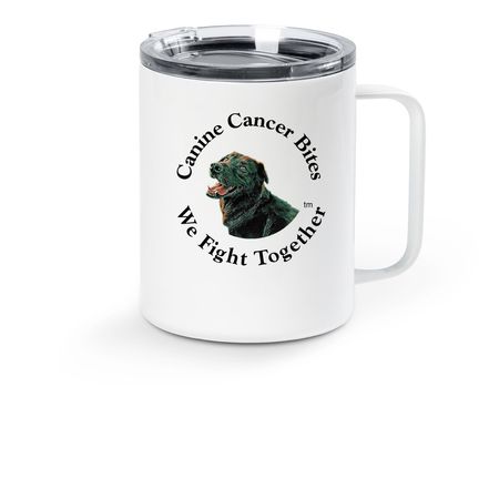 CCB Cup, a White Stainless Steel Travel Mug