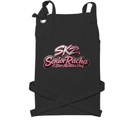 The SeniorRacha STAY Collection, a Black Cotton Canvas Pocket Apron