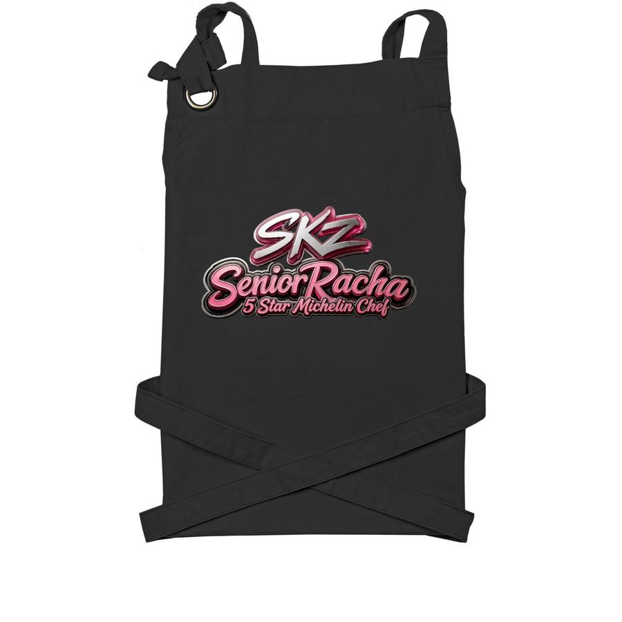 The SeniorRacha STAY Collection, a Black Cotton Canvas Pocket Apron
