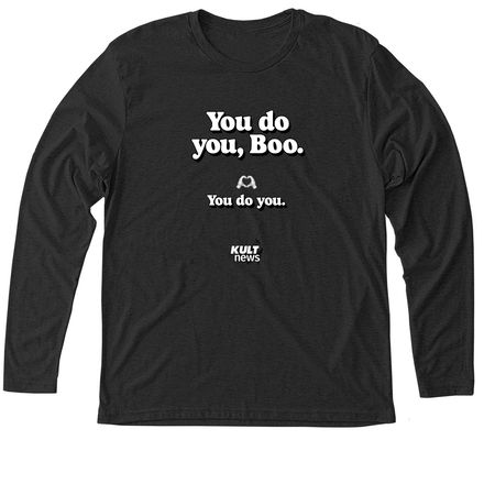 KULT News: You do you, Boo, a Vintage Black Triblend Long Sleeve Tee
